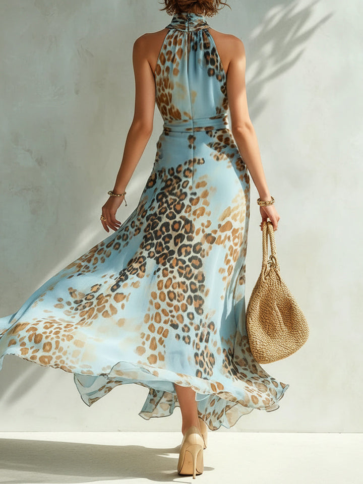 Rosalba | Leopard Print Maxi Dress