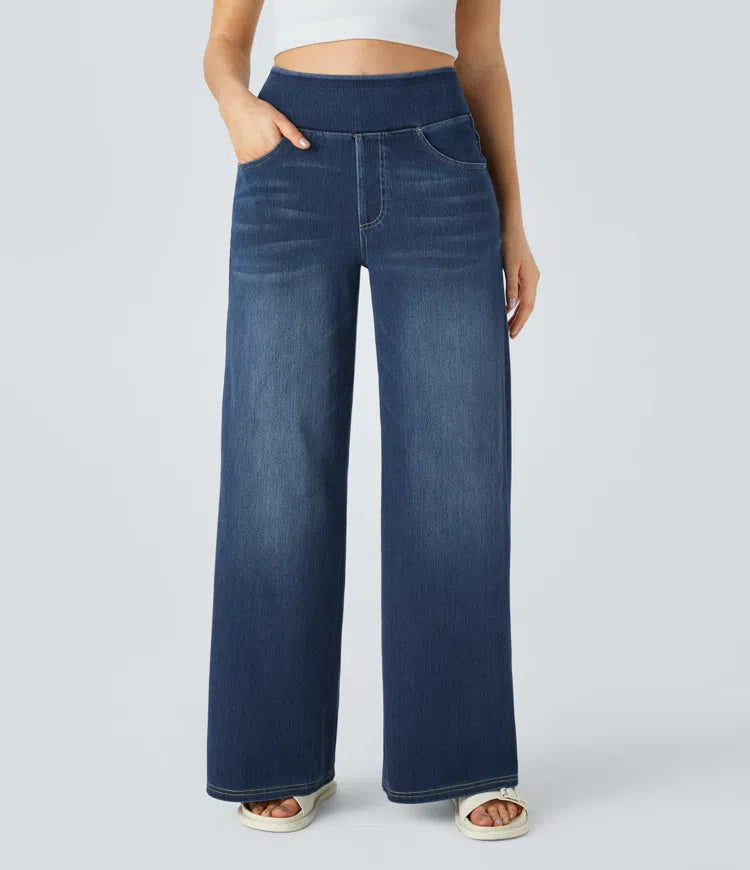 Tully | Elegant Wide Leg Palazzo Pants for Women