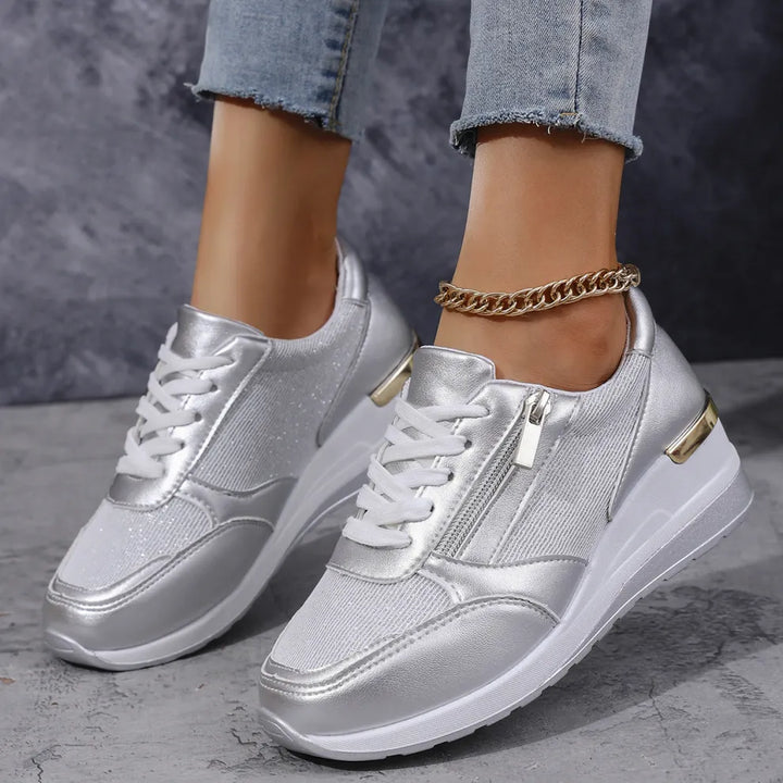 Pearl | Lace-Up Orthopedic Sneakers