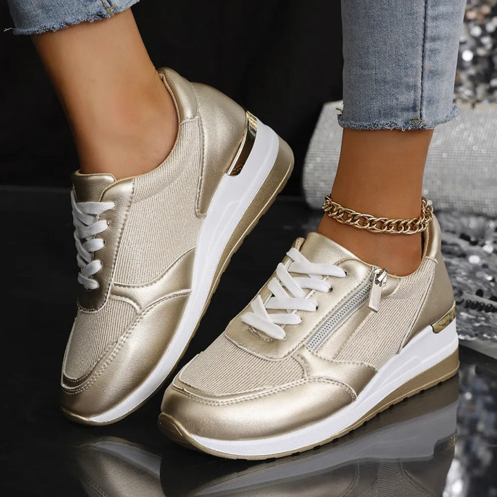 Pearl | Lace-Up Orthopedic Sneakers