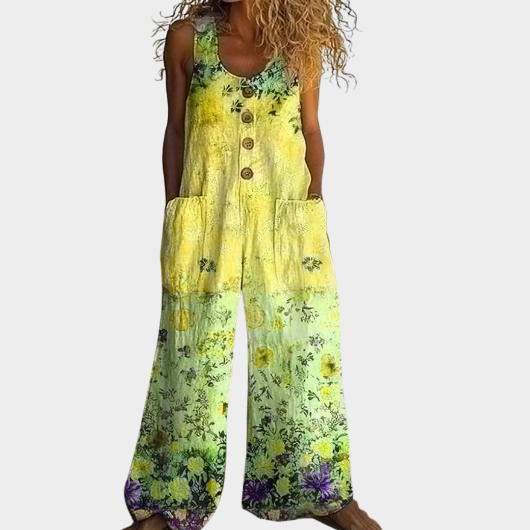 Marigold | Print Jumpsuit