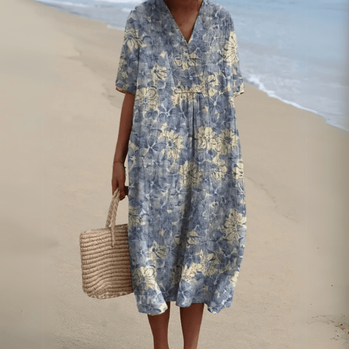 Nathalie | Elegant Floral Dress