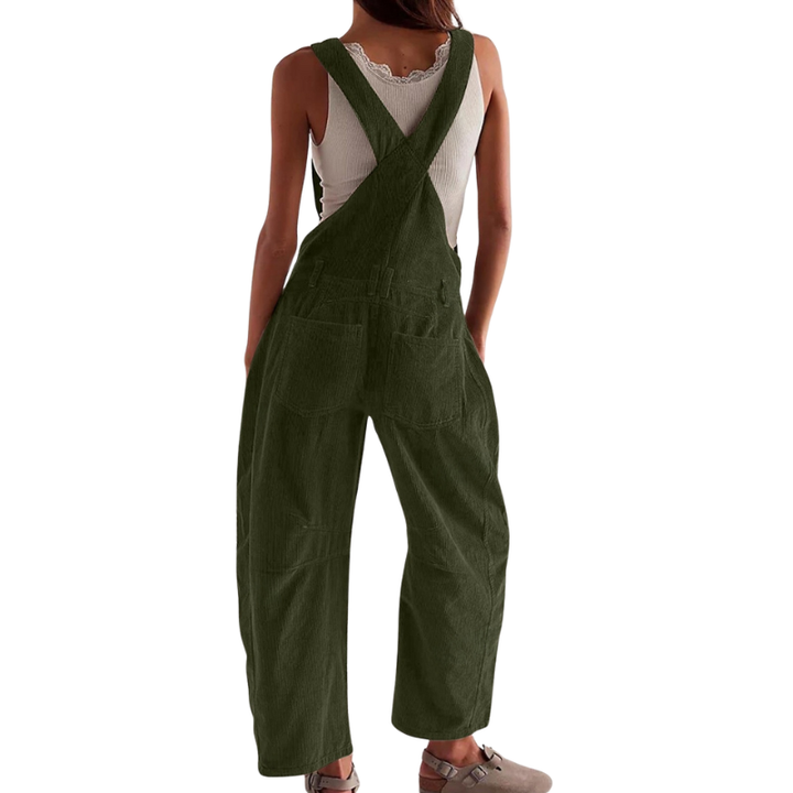 Ethel | Stylish Barrel Wide Leg Overall Jumpsuit