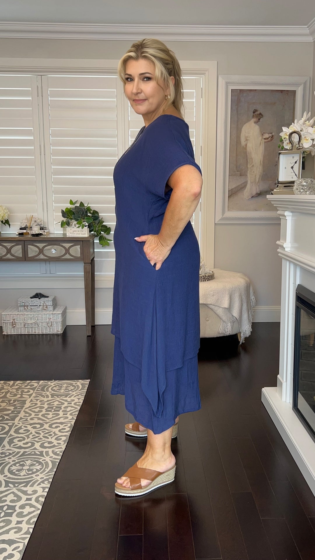 Margaret | Floral Relaxed Dress