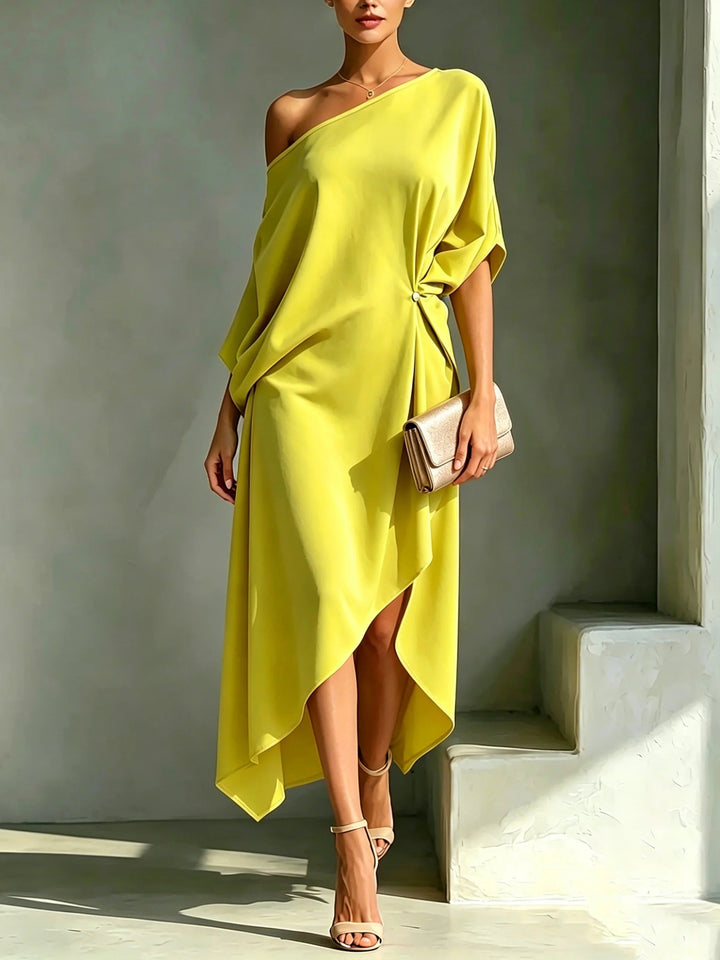 Clara | Elegant Asymmetric Dress