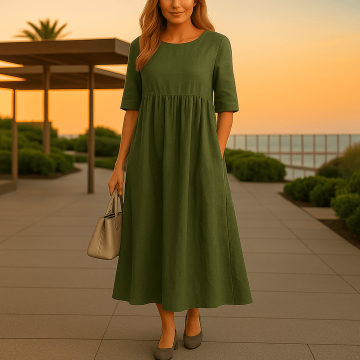 Manon | Breathable Cotton Dress