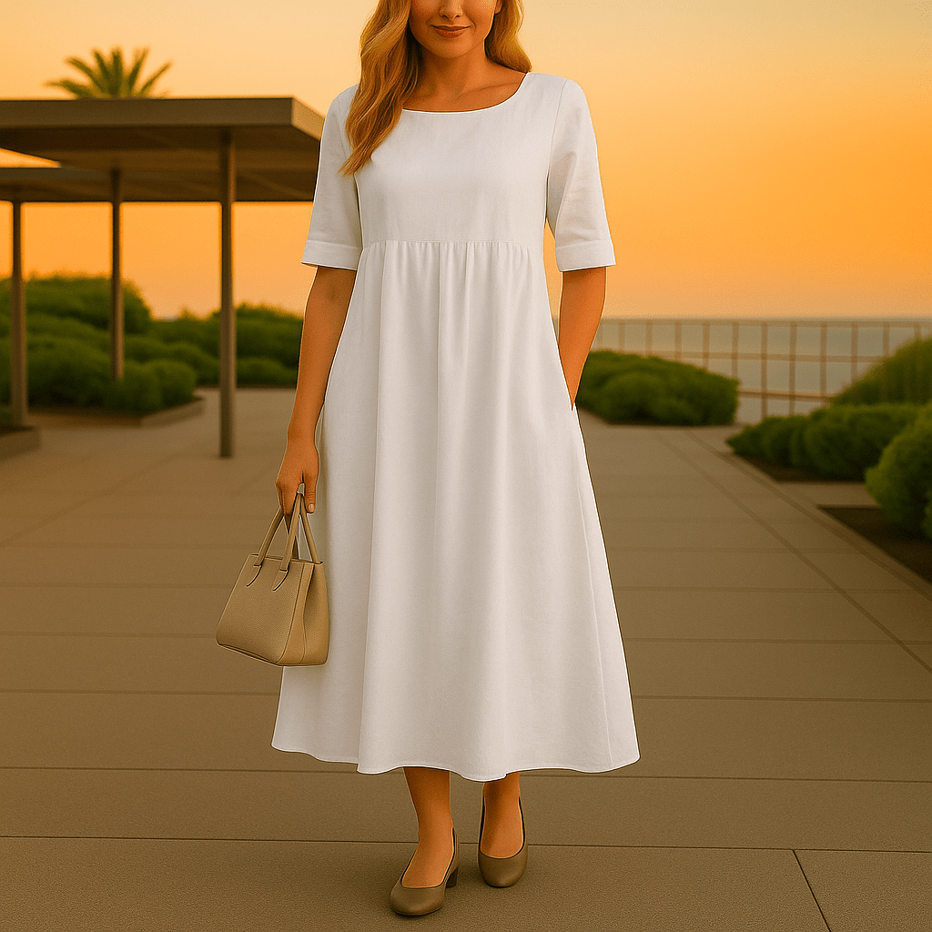 Manon | Breathable Cotton Dress