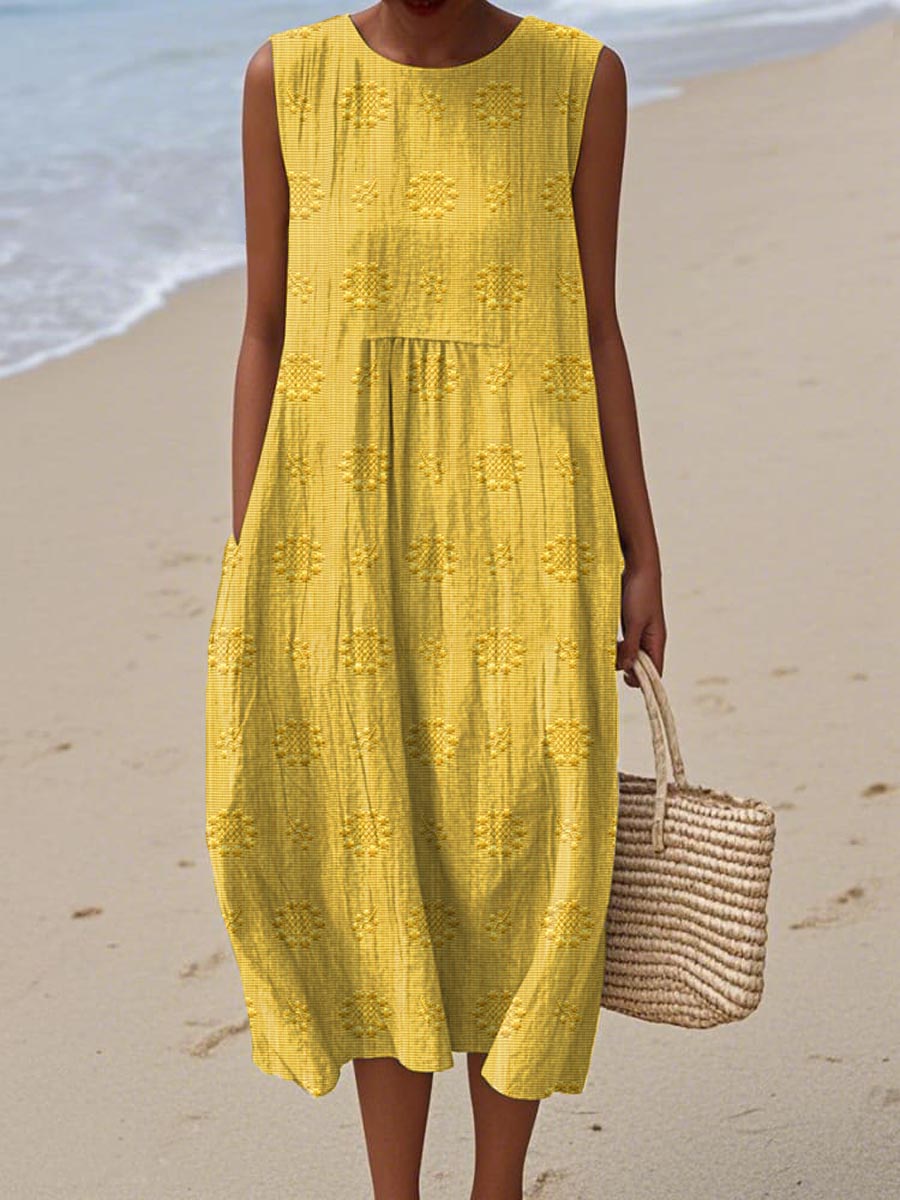 Rosa | Elegant Sleeveless Summer Dress
