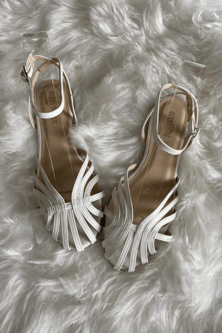 Jorjie | Effortless Jewelled Gold Summer Sandals
