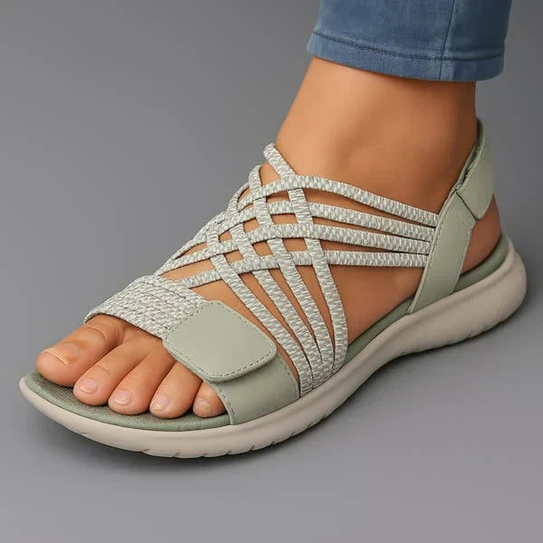 Tarni | Supportive Blue Orthopedic Comfort Sandals