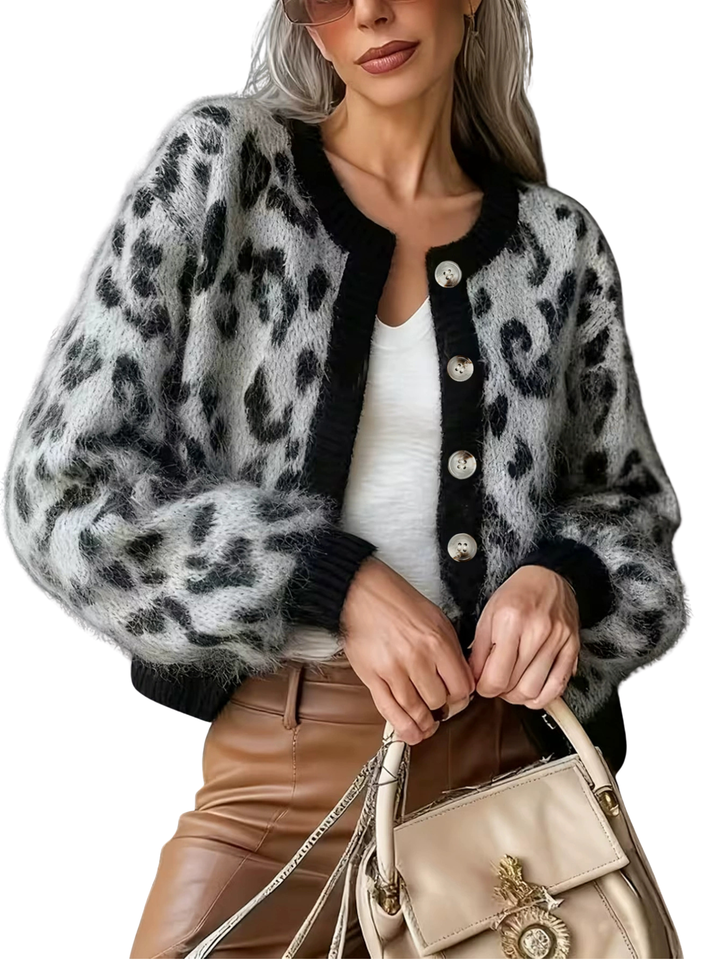 Mariza | Leopard Print Cardigan