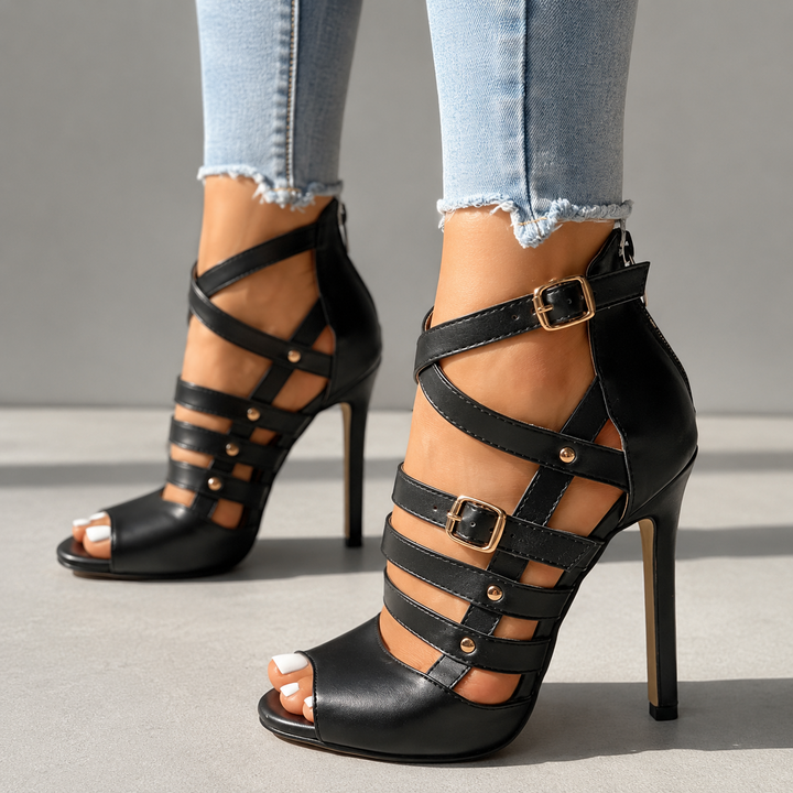 Rosie's Strappy Elegance Heels