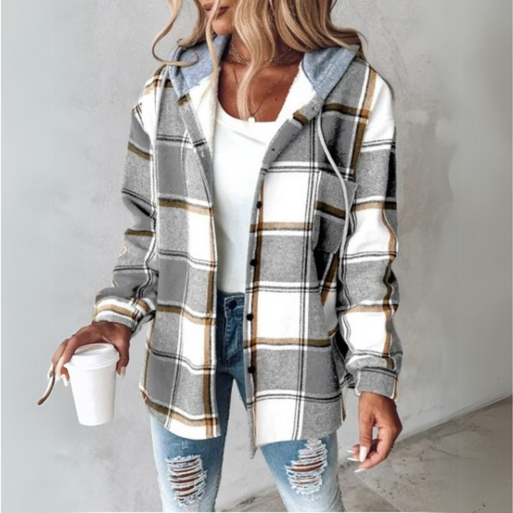 Carys | Warm Cosy Hooded Jacket