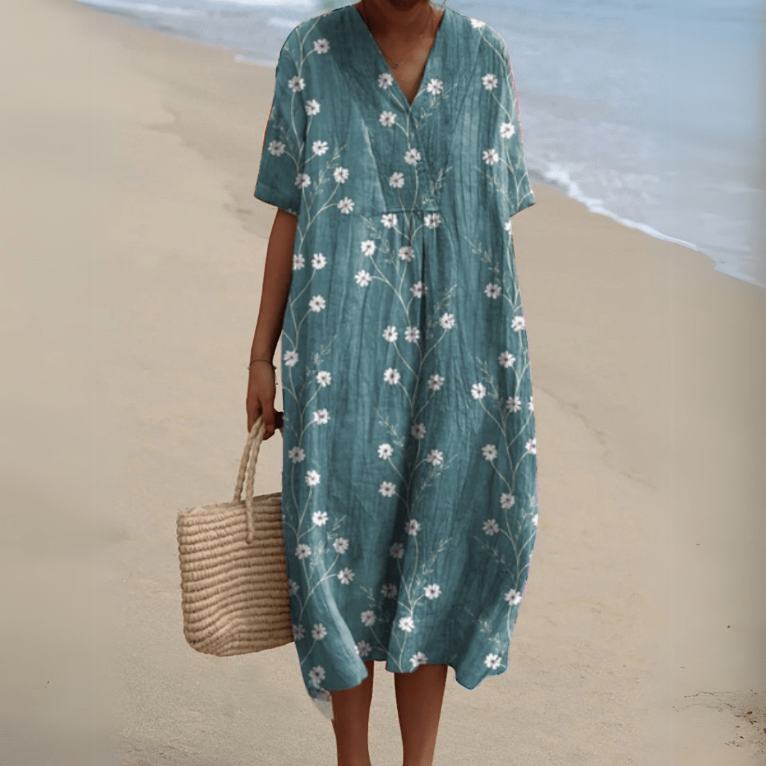 Nathalie | Elegant Floral Dress