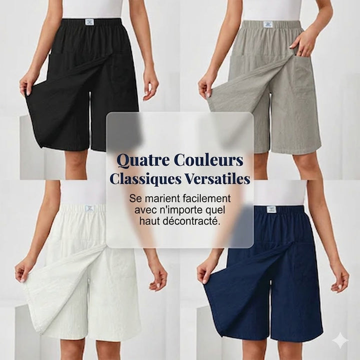 Winsome | Active Elastic Waist Skort with Pockets