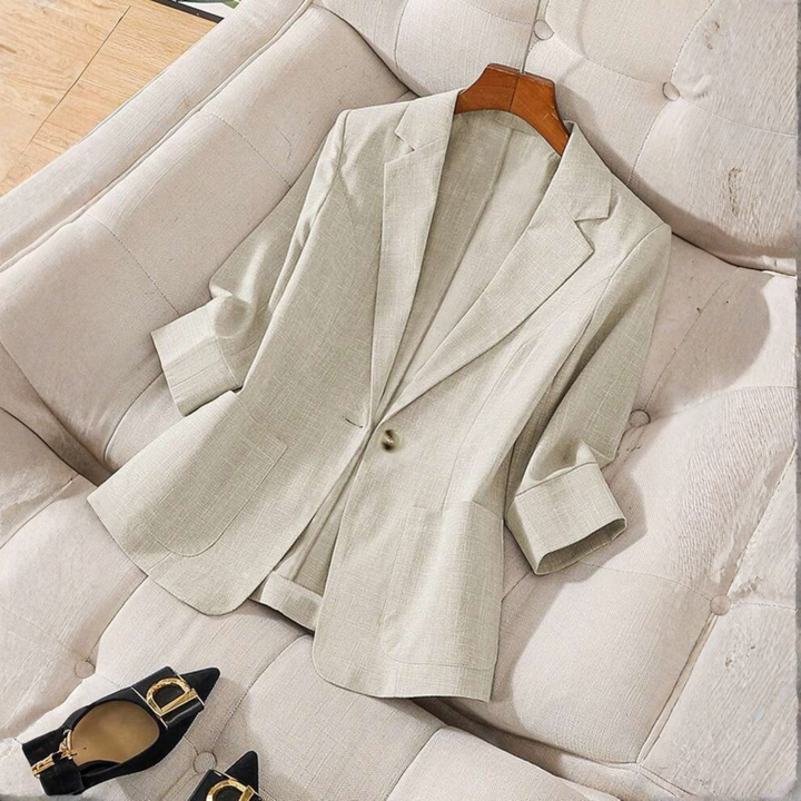 Gillian | Classy Button Front Long Sleeve