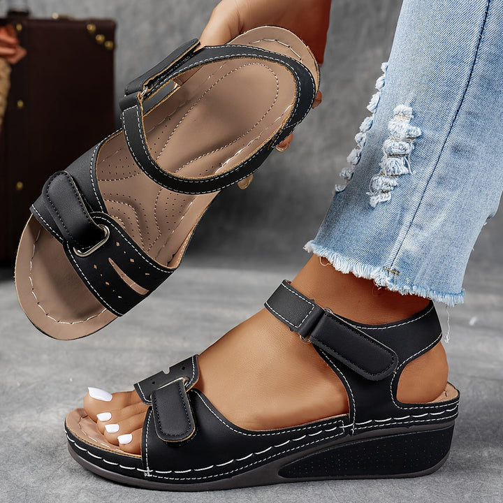 Nance | Effortless Grey Summer Sandals