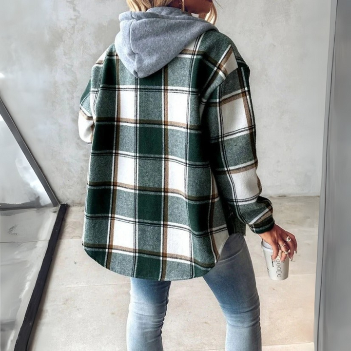 Carys | Warm Cosy Hooded Jacket