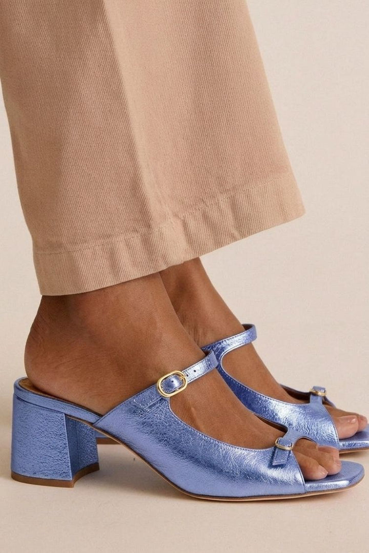 Tarnia | Effortless Gold Summer Sandals