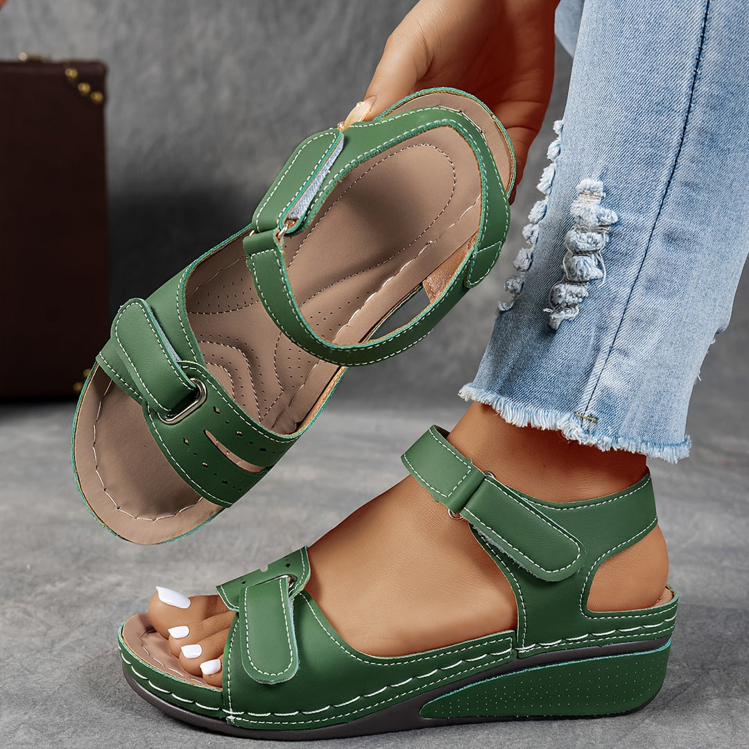 Nance | Effortless Grey Summer Sandals