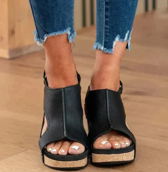 Mira | Studded Platform Ankle Boots