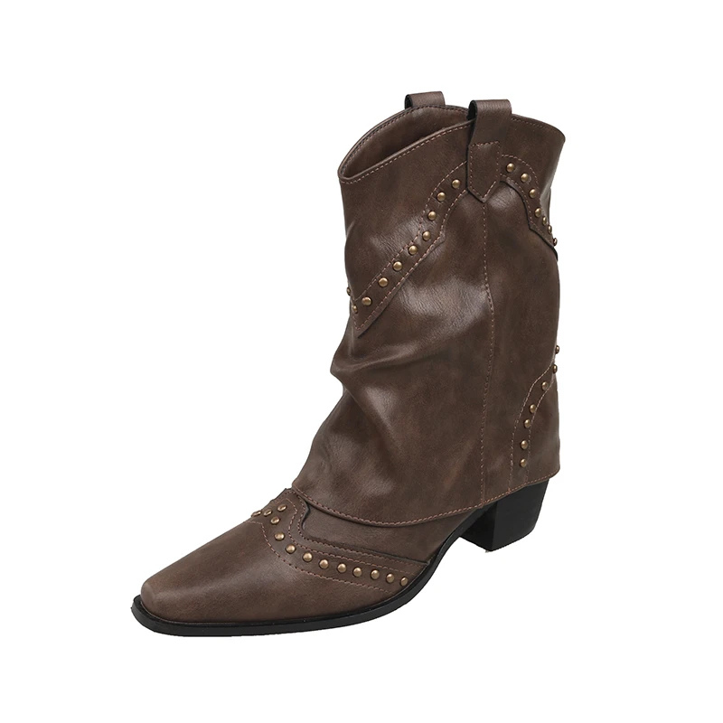 Sierra | Studded Western Boots