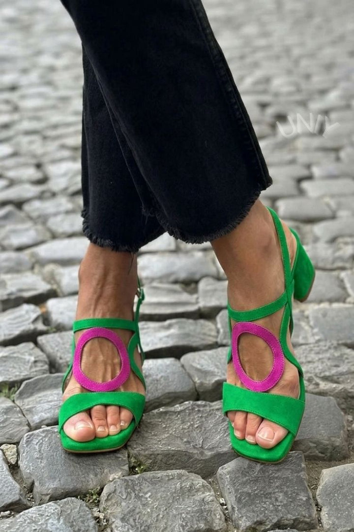Narelle | Effortless Yellow Summer Sandals