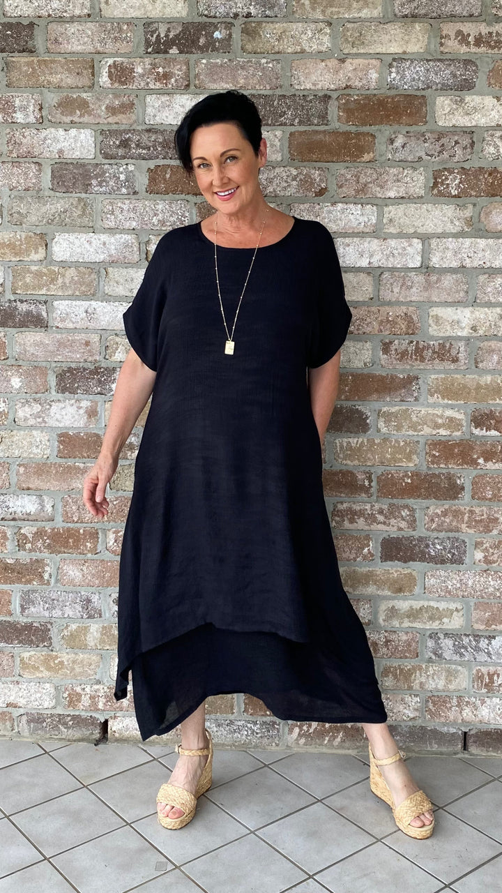 Katherine | Classic Black Dress