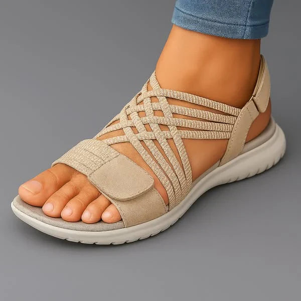 Tarni | Supportive Blue Orthopedic Comfort Sandals