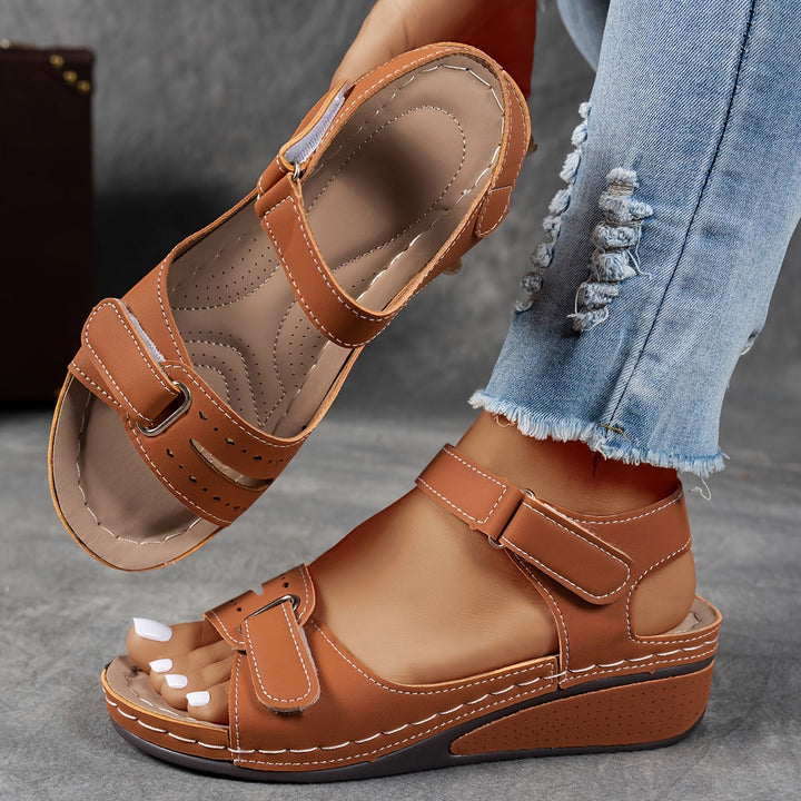 Bonney | Supportive Army Green Orthopedic Comfort Sandals