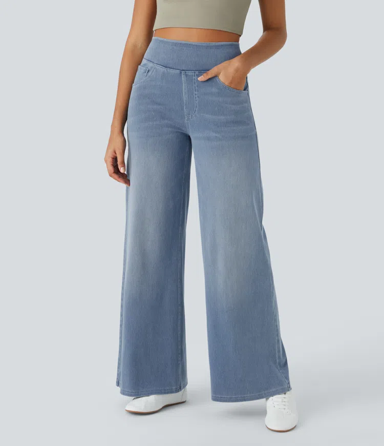 Tully | Elegant Wide Leg Palazzo Pants for Women