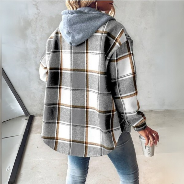 Carys | Warm Cosy Hooded Jacket