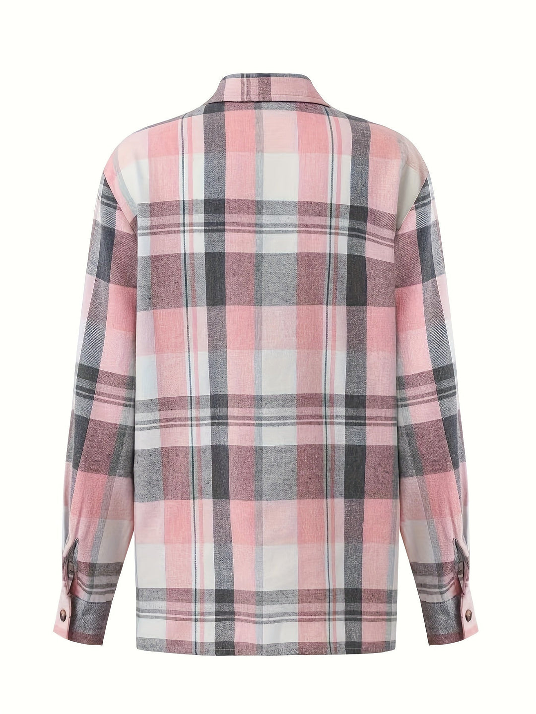 Mandy gingham long sleeve summer shirt for women