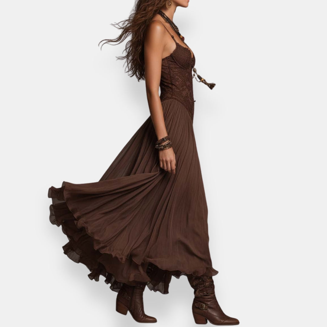 Bruna | Boho Lace Dress