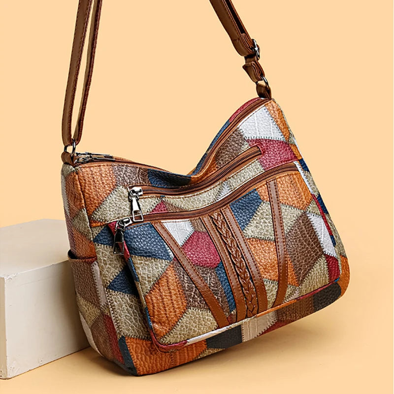 Pearl's Mosaic Handbag