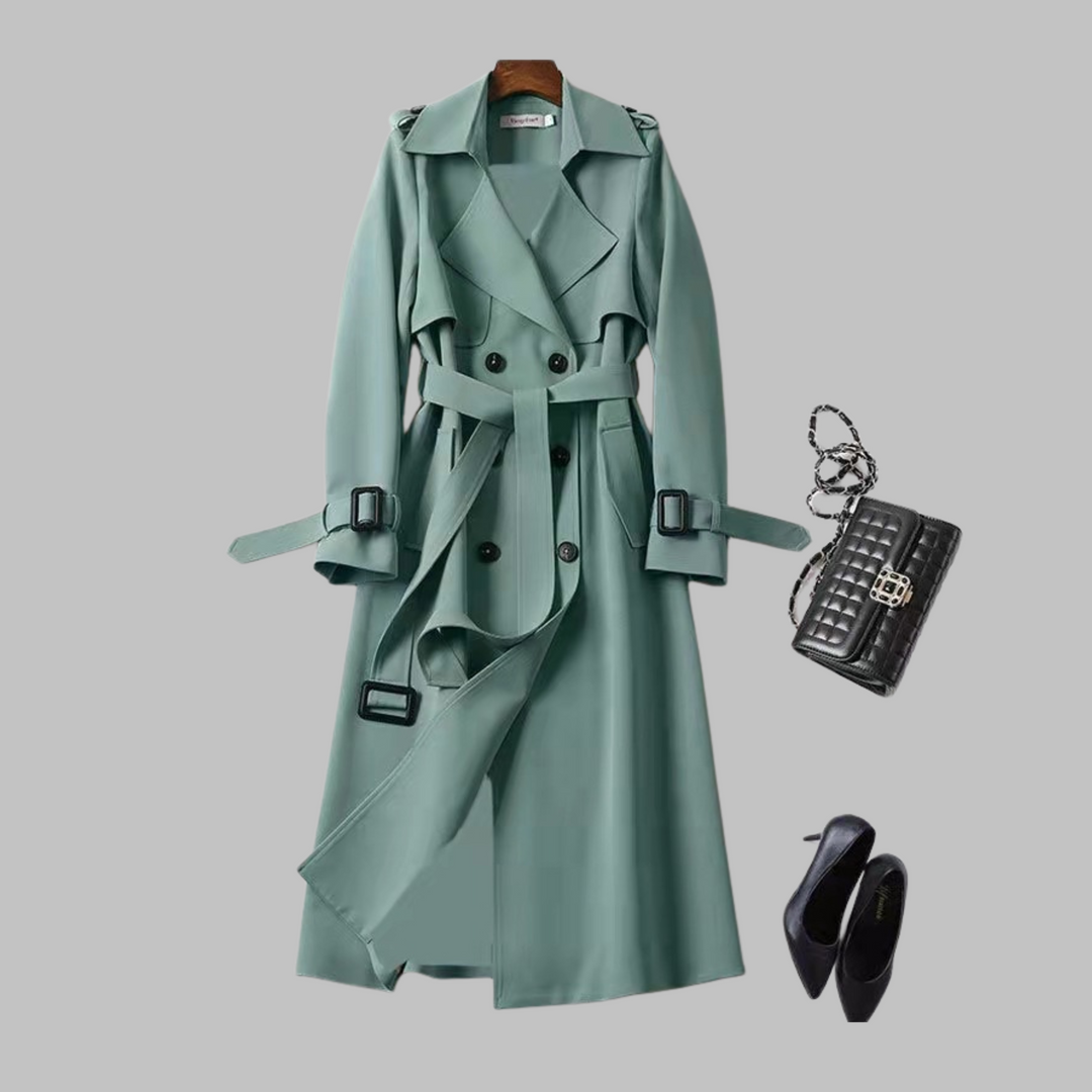 Tia | Knee-Length Loose Coat