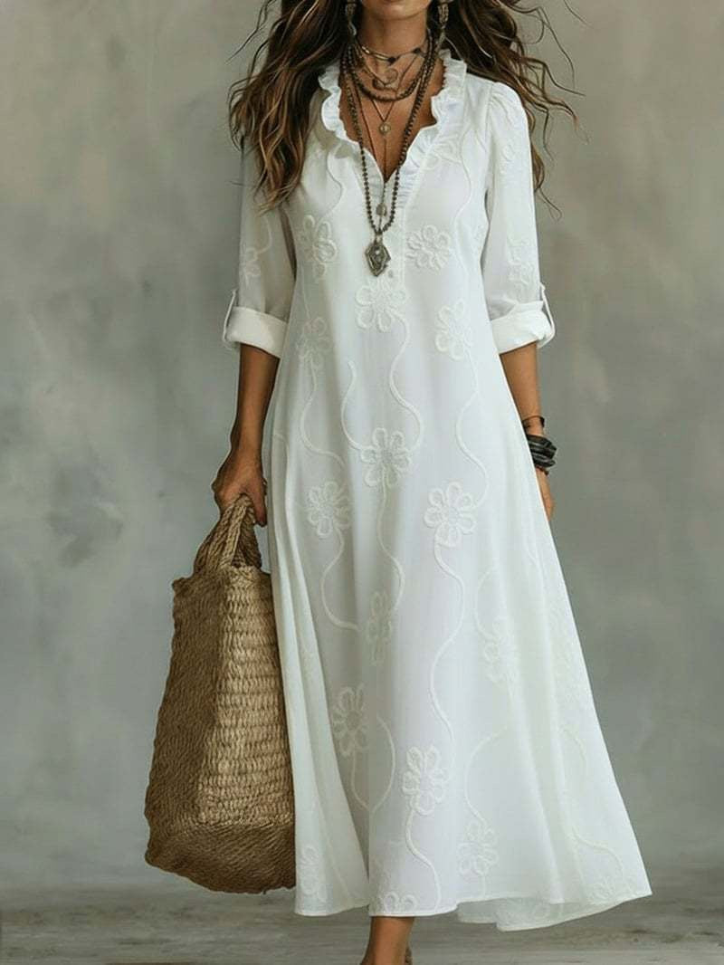 Rosie's Boho Bloom Maxi Dress