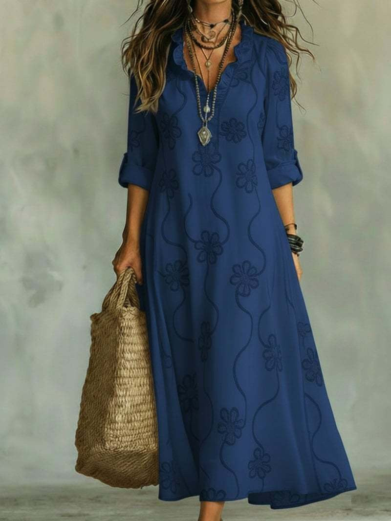 Rosie's Boho Bloom Maxi Dress