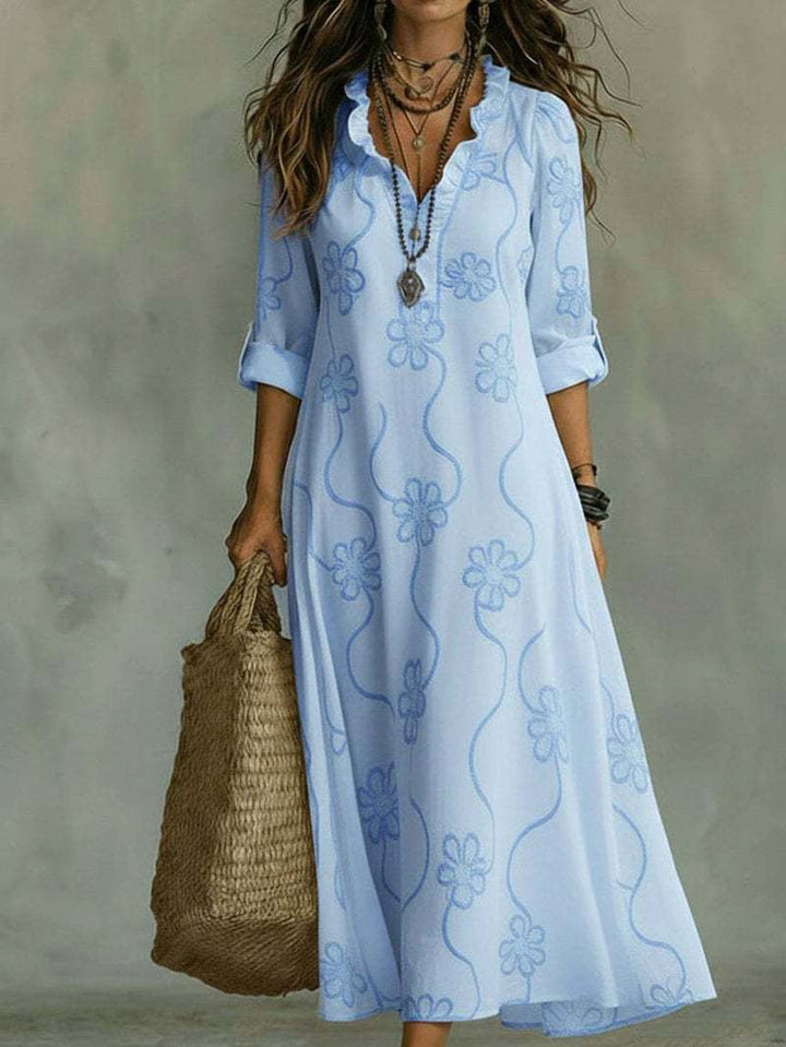 Rosie's Boho Bloom Maxi Dress