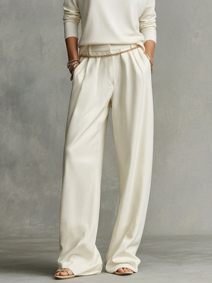 Rose | Cream Knit Set