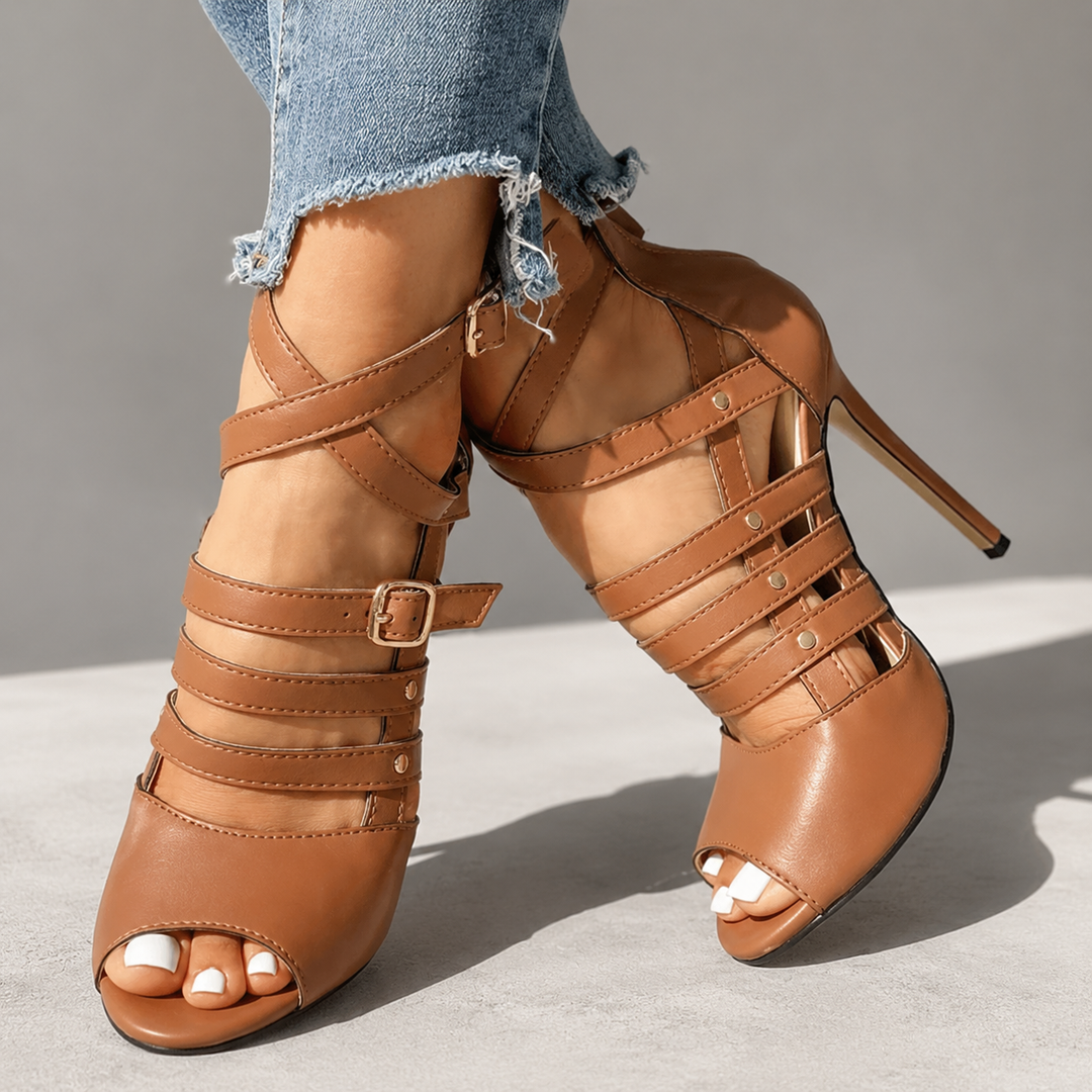 Rosie's Strappy Elegance Heels