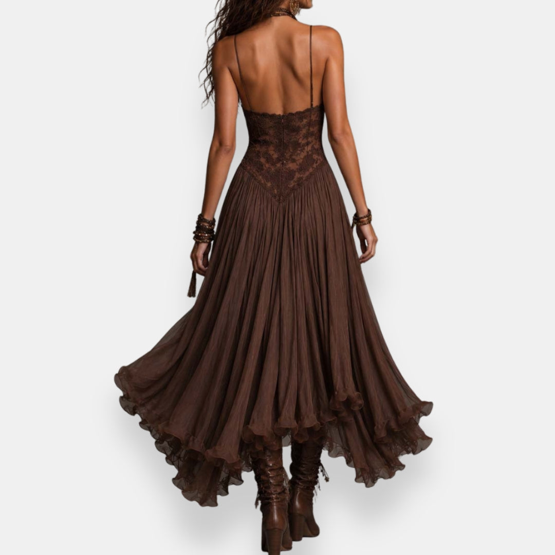 Bruna | Boho Lace Dress