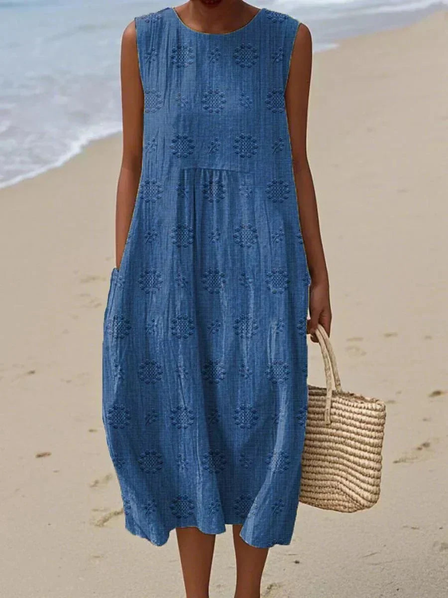 Rosa | Elegant Sleeveless Summer Dress