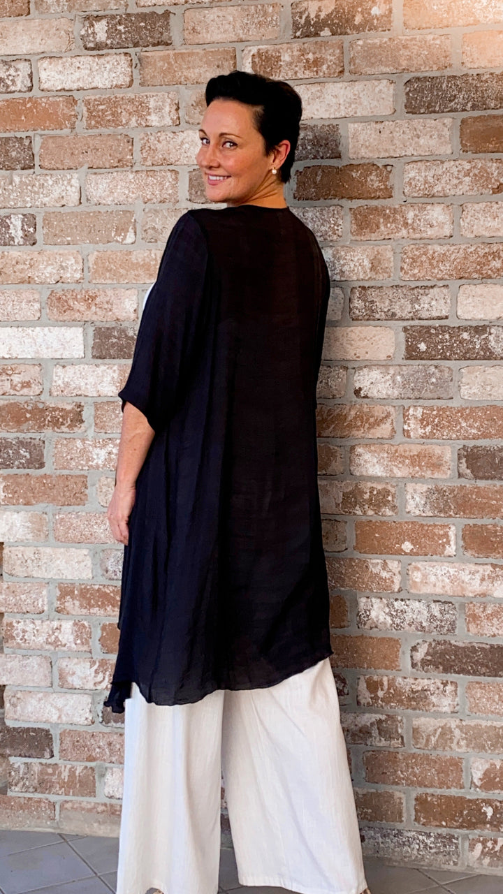 Elise | Classic Black Jacket