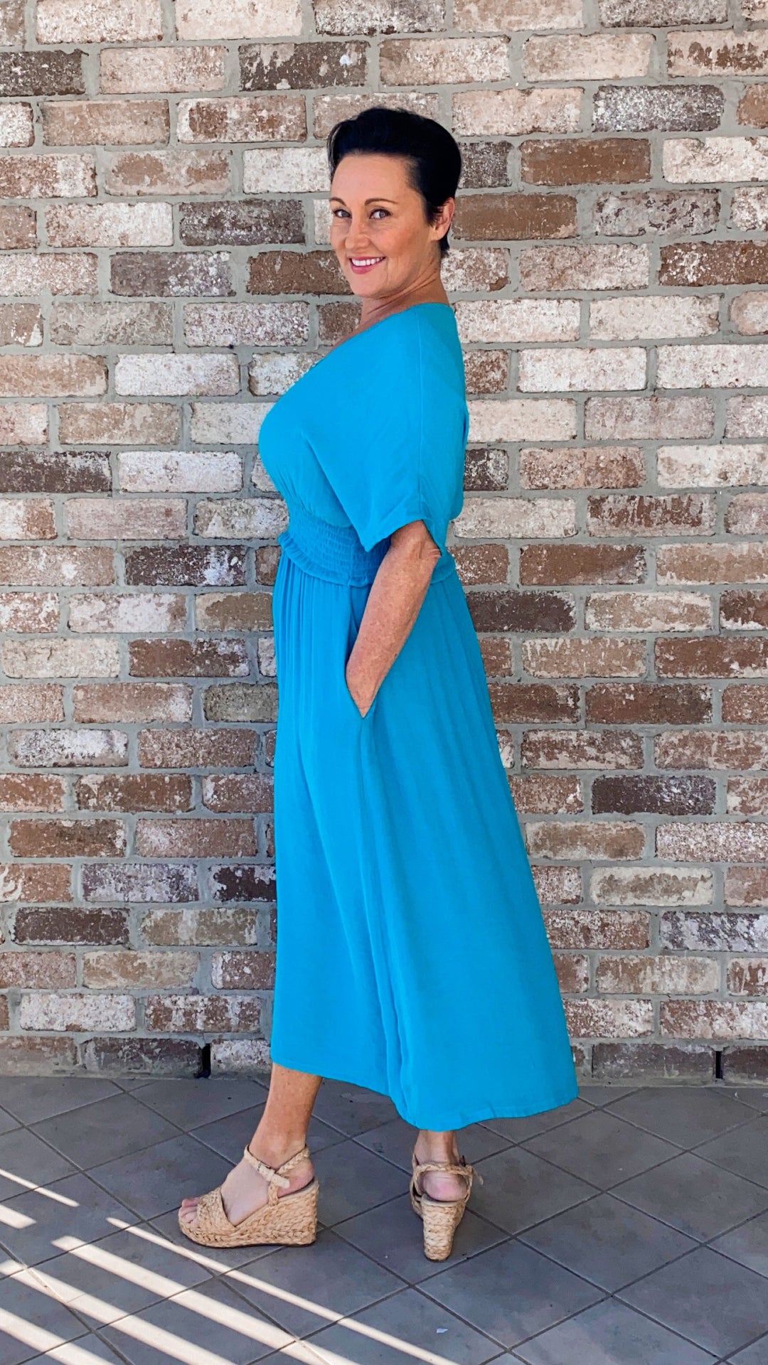 Rosalind | Slouchy Midi Dress