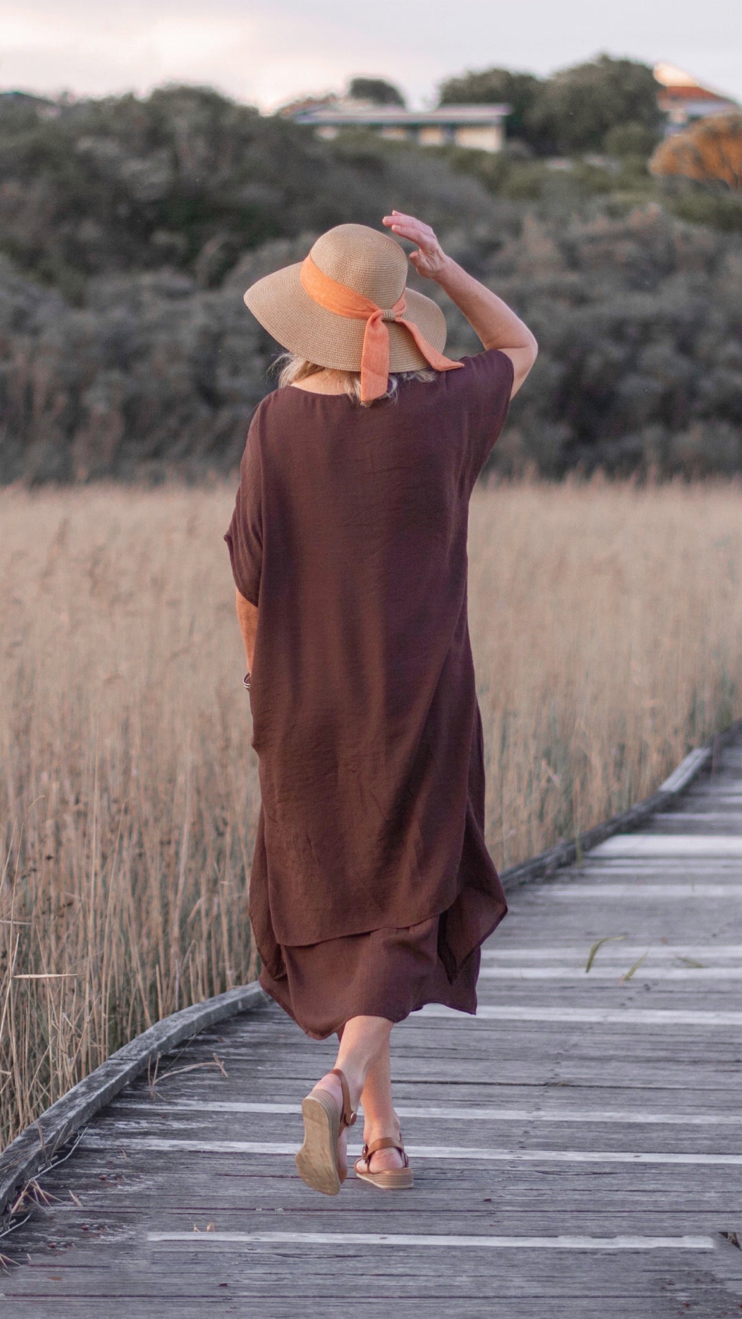 Lavinia | Chocolate Maxi Dress