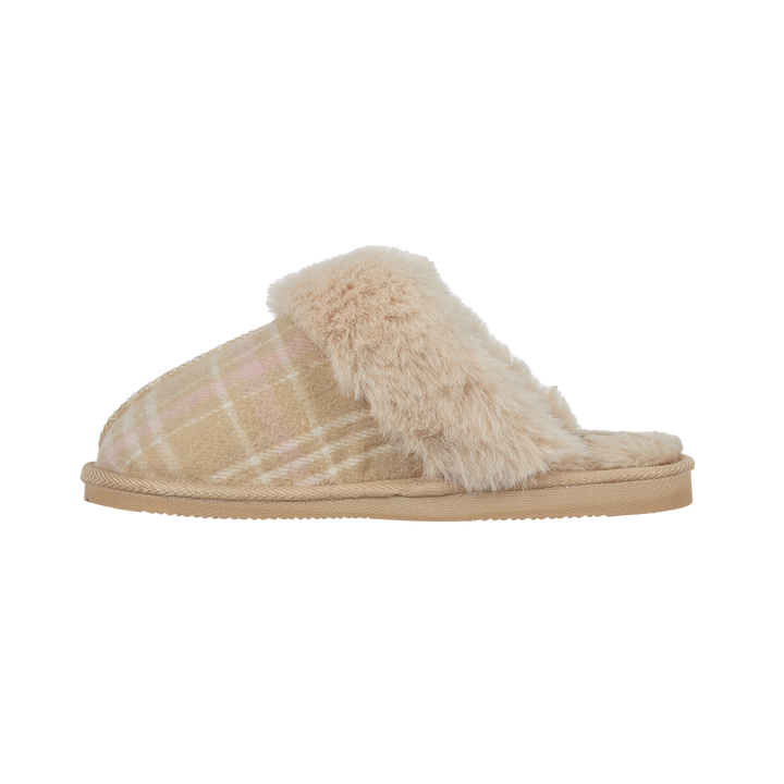 Wren | Tartan Mule Slippers