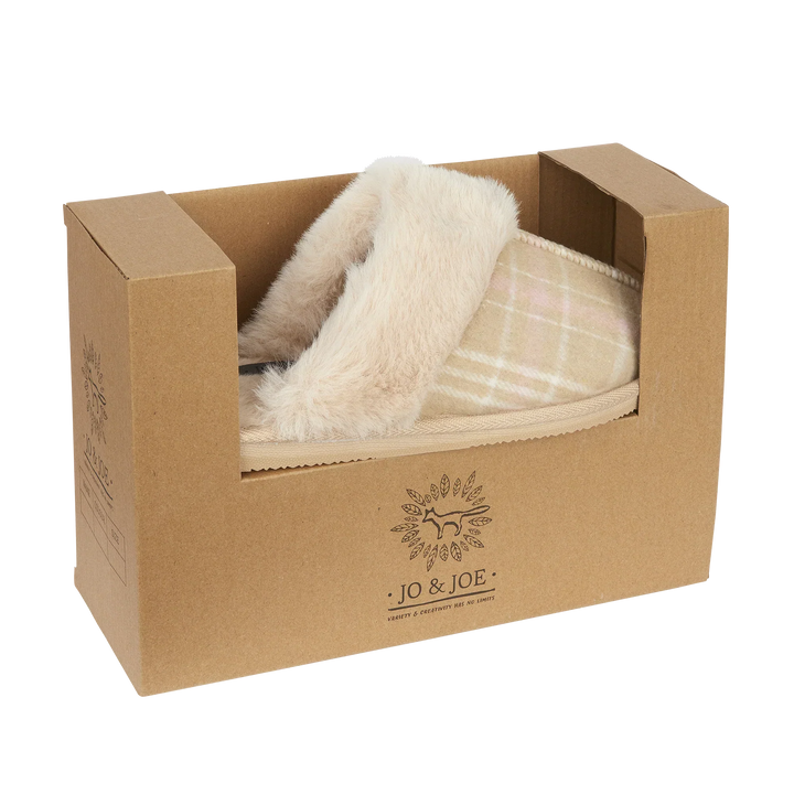 Wren | Tartan Mule Slippers