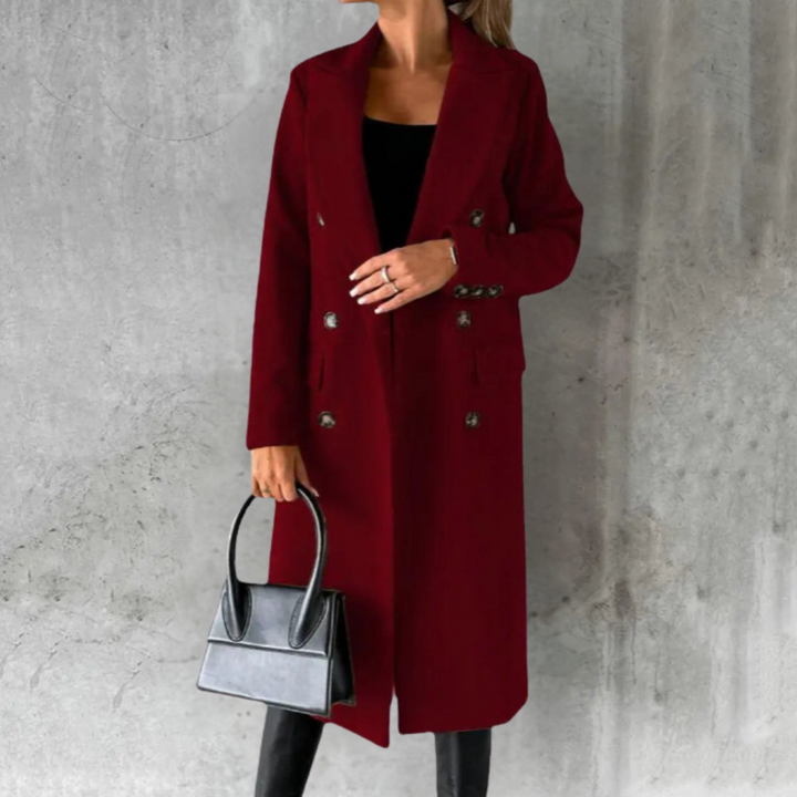 Alexa | Wool Trench Coat