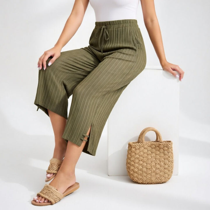 Sunday | Effortless Flowy Summer Pants with Elastic Waist